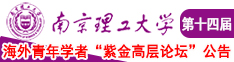 操逼黄色电影南京理工大学第十四届海外青年学者紫金论坛诚邀海内外英才！